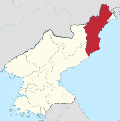 咸镜北道地图